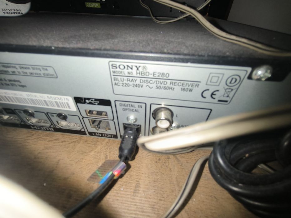 Sony E 280 blueray home cinema 1000w