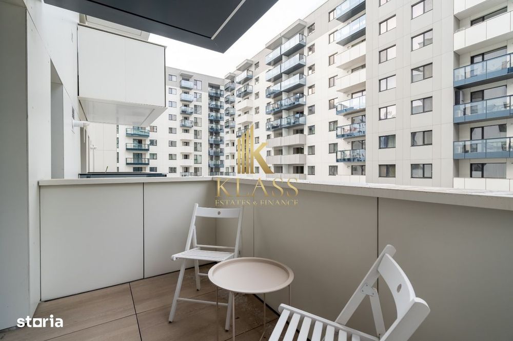 Cortina North Pipera | 2 Camere | 50 Mp | Parcare Subterană | 850 €