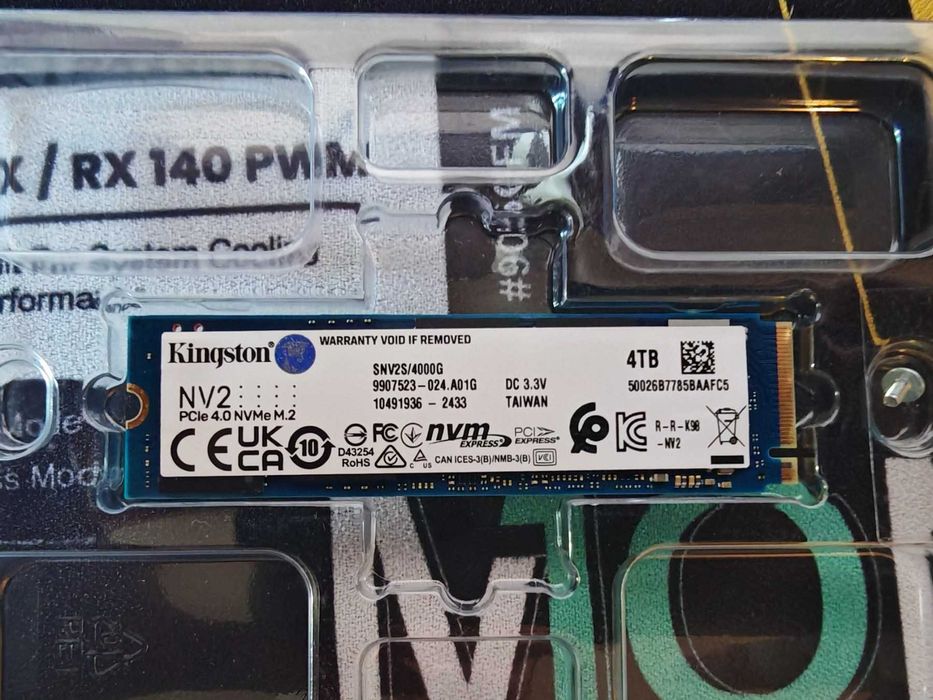 НОВ ! Solid State Drive (SSD) Kingston NV2 4TB, PCIe 4.0 NVMe, M.2