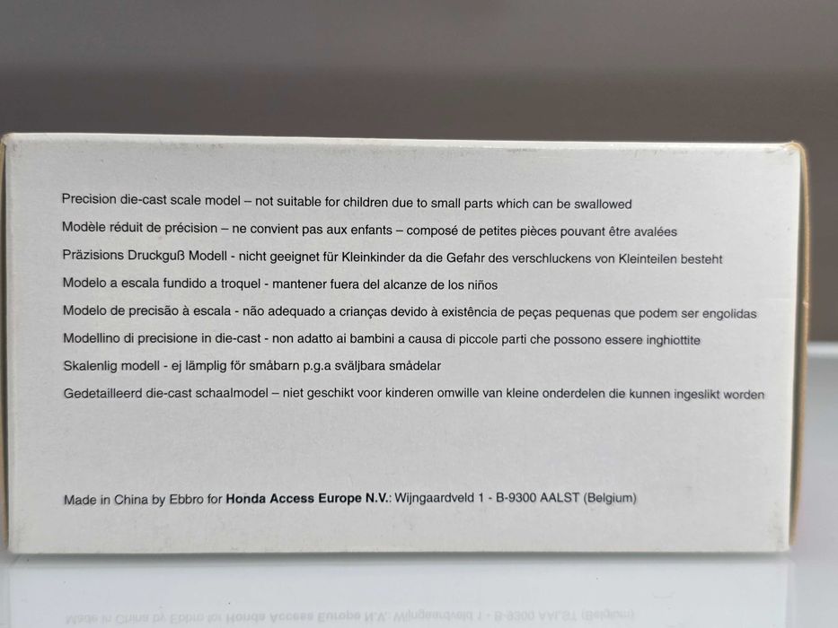 Macheta Auto 1/43 EBBRO Dealer Edition Honda Civic 5D