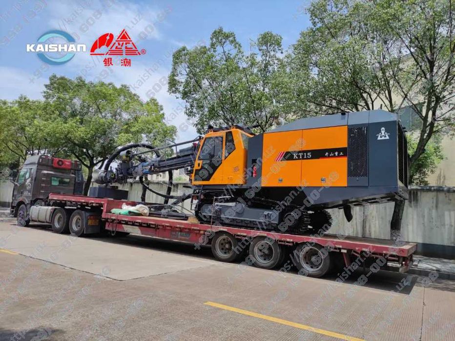 Интегрированная буровая KAISHAN KT(YC)-15: глубина 35м, диаметр 190мм