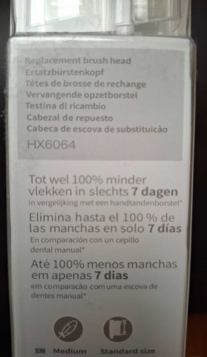 Оригинални накрайници за четки Philips Sonicare комплекти от 4 бр