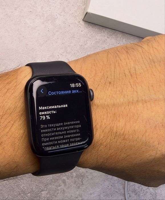 Часы Apple watch Se 44mm 79%