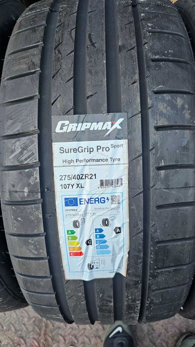 Anvelope 275/40/21 cu 315/35/21 GRIPMAX vara 2025