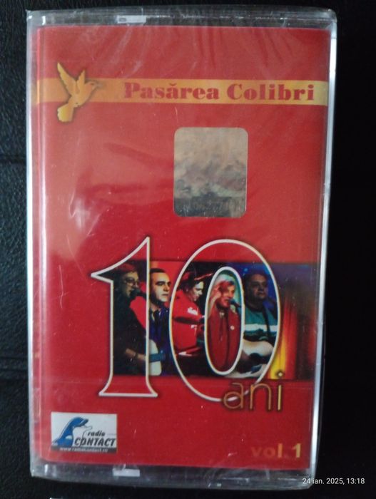 Casete audio sigilate - Pasarea colibri , Vita de vie , D.J. Phantom