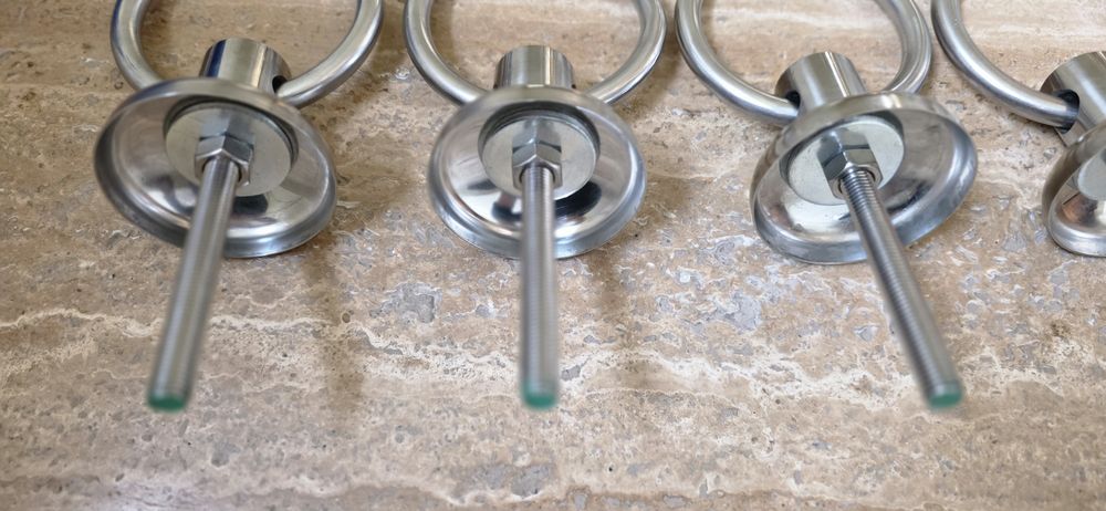 Inele/Manere Cavou, inox brut, calitate superioara