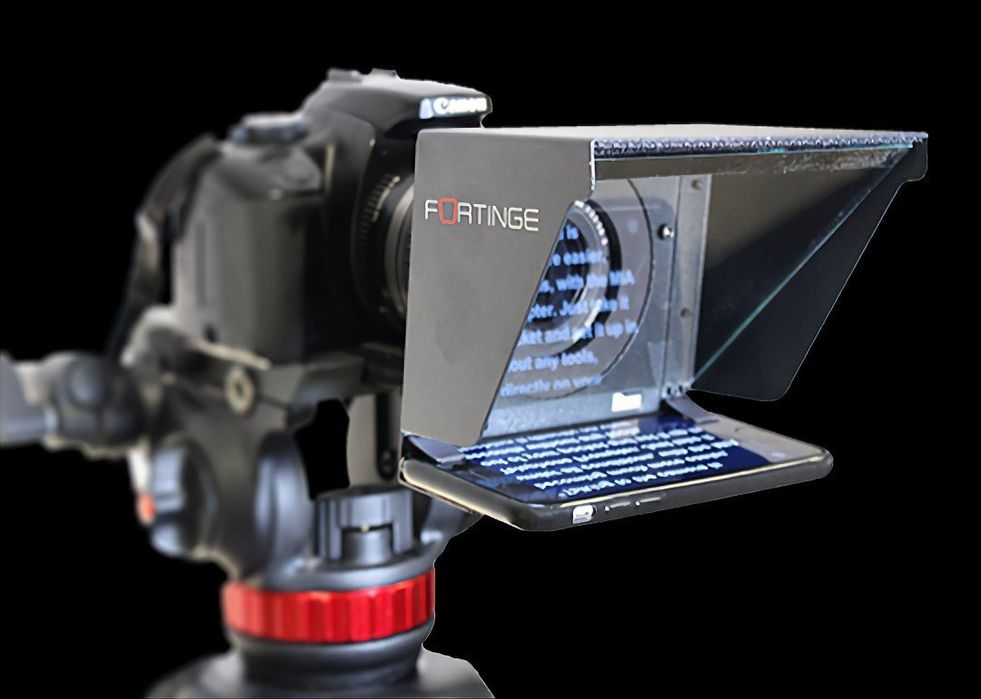 Телесуфлёр "Fortinge" MIA Mobile Prompter 5,8" for DSLR Cameras