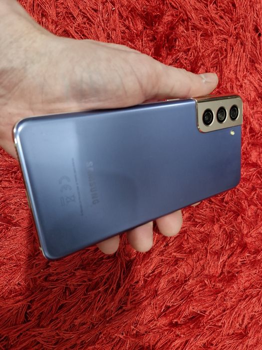 -Samsung S21-5G, Albastru, 128Gb, 8Ram, stare foarte buna, doar telefo