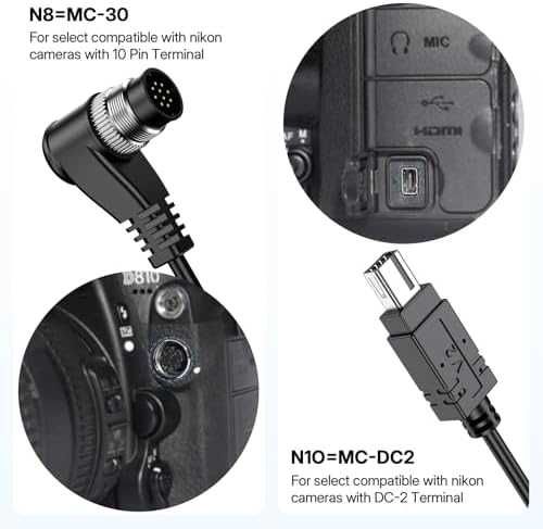 Ново Безжично дистанционно за Nikon time lapse интервален таймер за фотоапарат