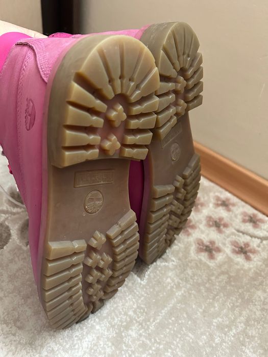 Timberland боти от набук