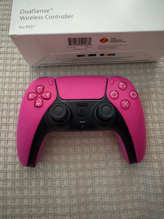Красный/розовый Джойстик ps5