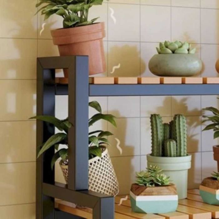 Цветарник, поставка за цветя, етажерка, различни модели