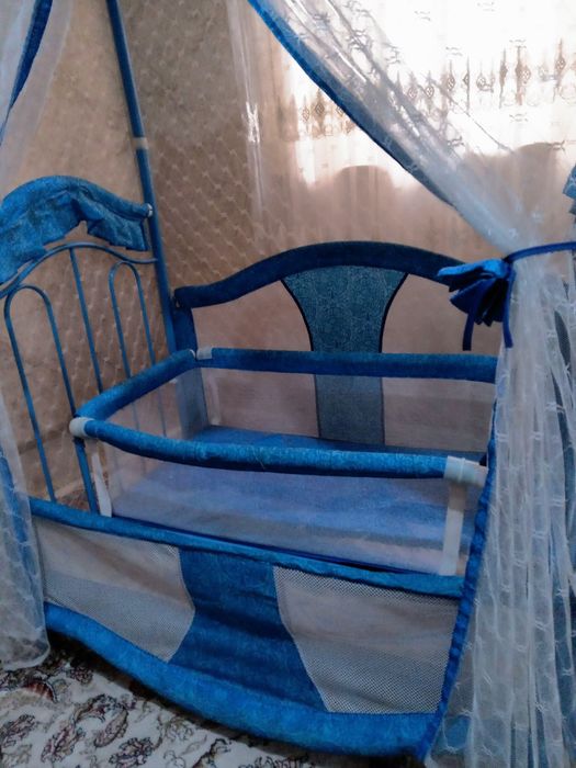 Детская колыбель 2в1