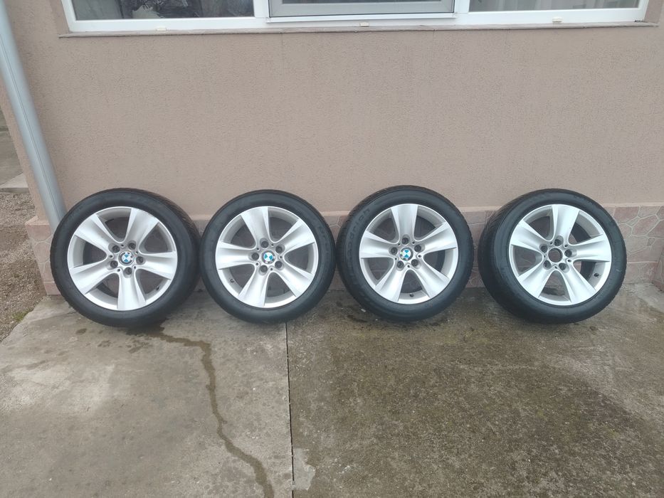 Jante BMW R17 5x120 + caucucuri M+S