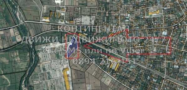 Имот 8400м2 на асфалт до жп гарата до траф - код 61961
