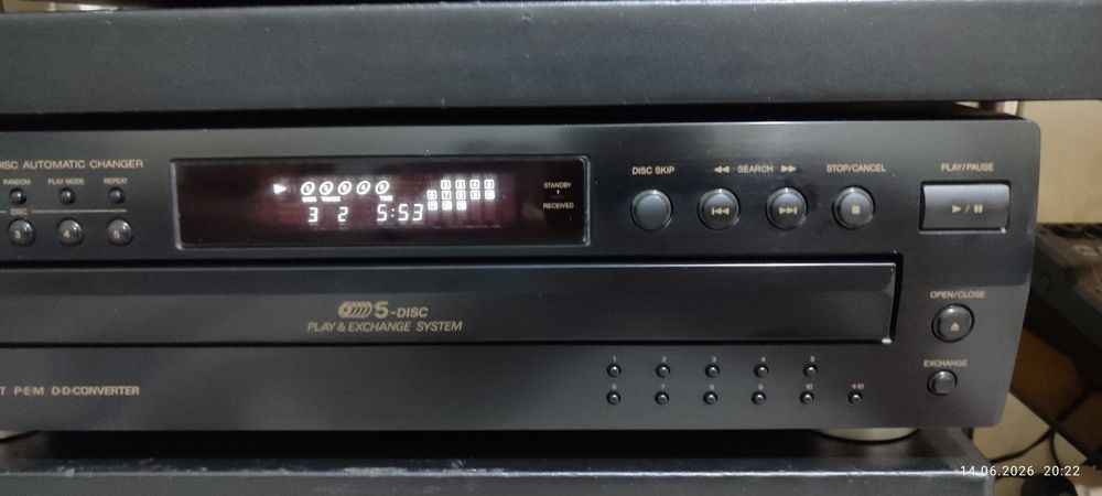 СД проигрыватель JVC XL-F254
