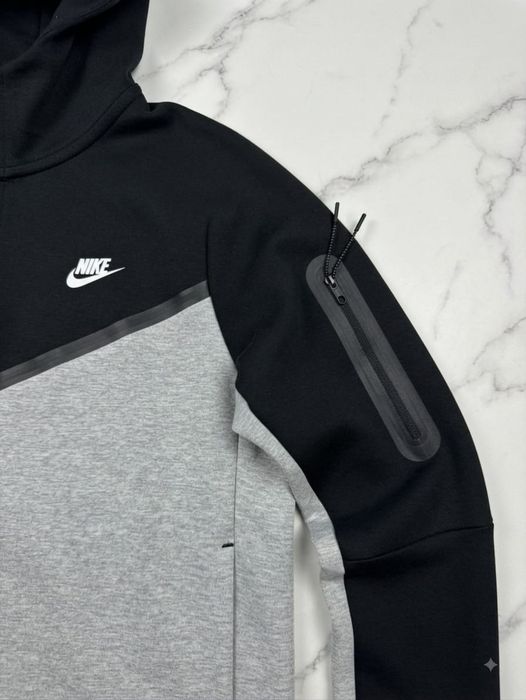 Trening Nike Tech Fleece Negru Gri - Bumbac