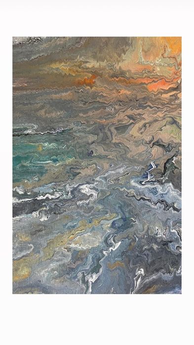 Tablou abstract handmade