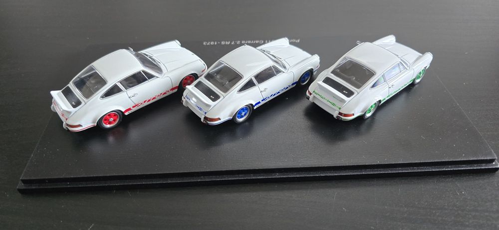 Machete Porsche 911 Carrera 2.7 RS (1973) – Schuco Edition 1:43 – Set