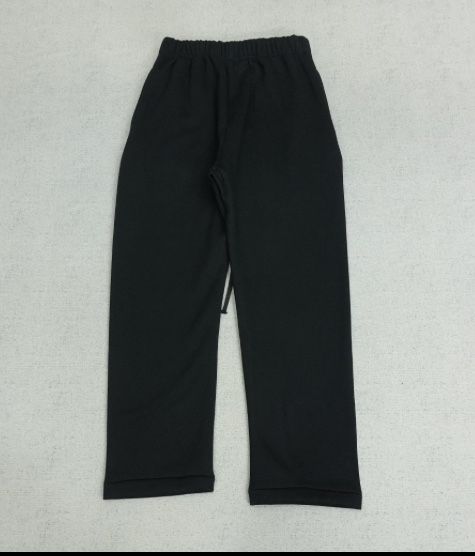 essentials fear of god flared pants black