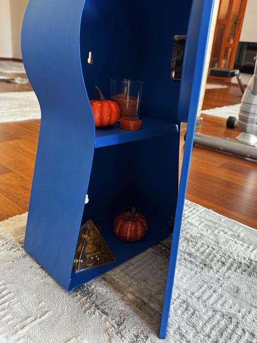 Ceas IKEA PS 1995 albastru 48 cm – design Thomas Eriksson, nou