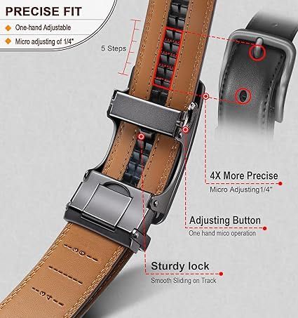 Curea din piele maro,barbati, BULLIANT