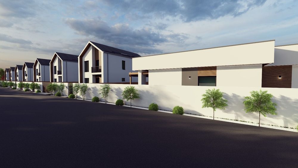 Vilă modernă 4 camere | 183 mp | teren 445 mp | aproape de Buzău | Riviera X - Mărăcineni