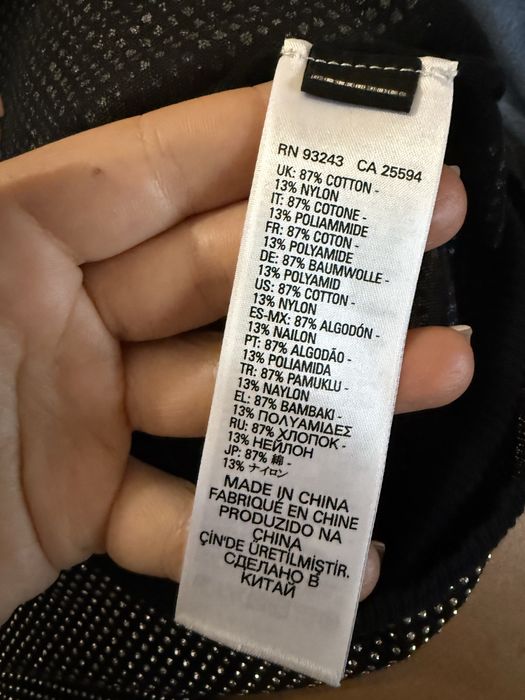 Diesel оригинален кроп топ с камъни