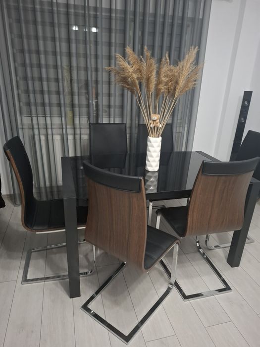 Masa+scaune living/dining/ 6 persoane