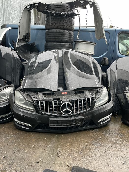 Fronturi Boturi Mercedes complete – W204 / W207 / W212 Capotă, Bară,