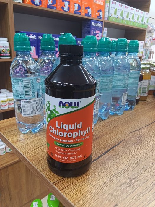 Жидкий Хлорофилл(Liquid Chlorophyll) NOW FOODS 473 ml