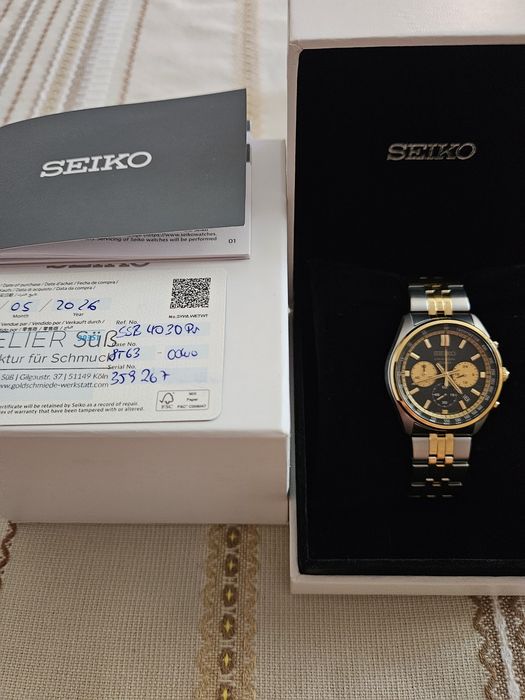 Два часовника чисто нови Seiko и един Casio дамски в перфектно състояние