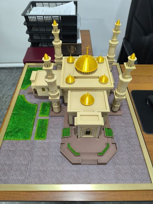 Макет мечети 3д печать