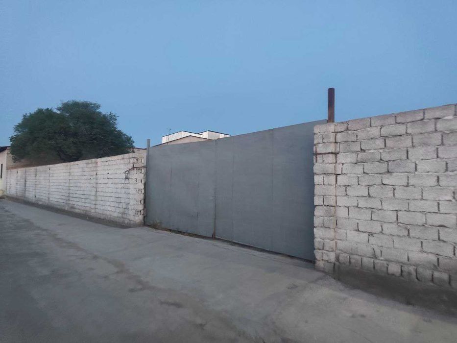 Ишлаб чикариш учун 8 сотих курилишга рухсати бн, фасад 40 метр