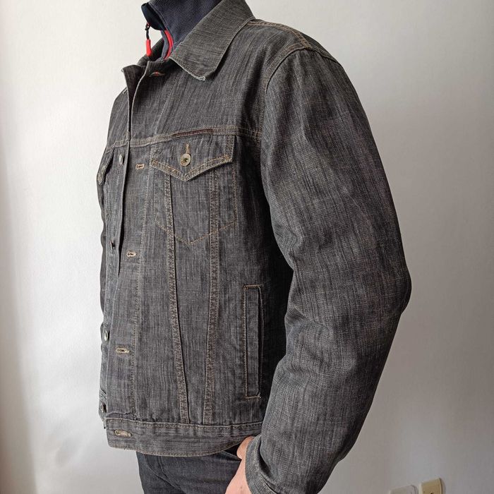 Geaca blugi/denim bleumarin, marimea L, impecabila!
