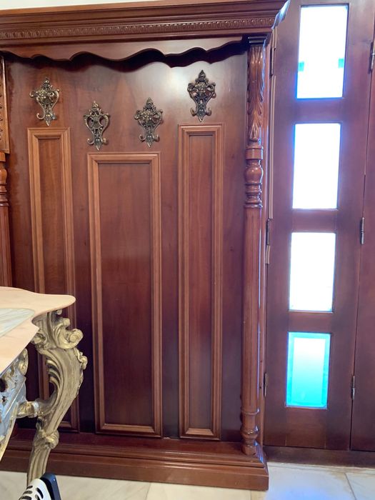 Vand cuier lemn masiv