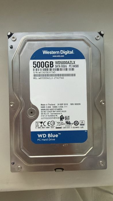 Жесткие диски HDD