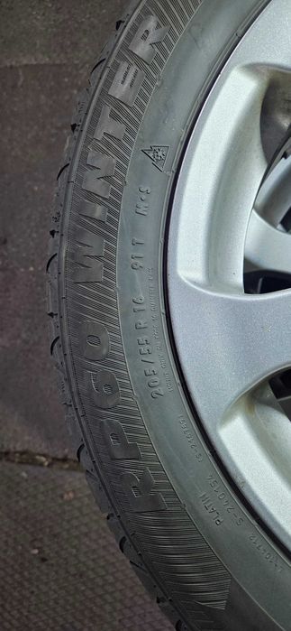 WAG  GRUP  джанти със зимни  гуми 205/55/16  6,6J×16. ET42  5×112 цо57