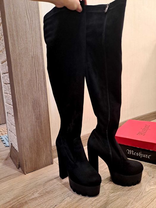 Ботфорты длинные