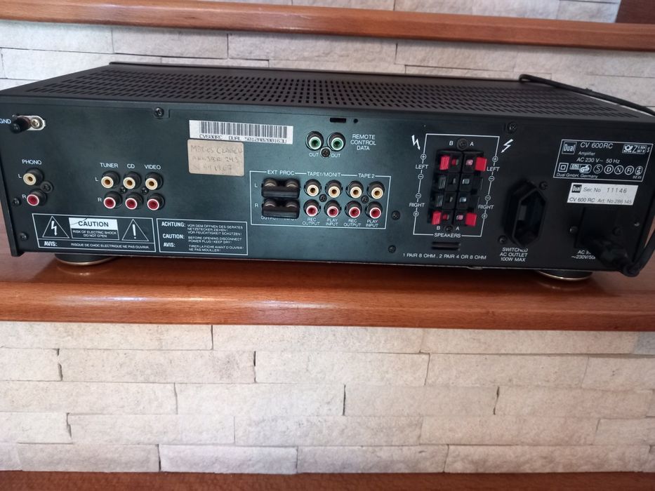 Amplificator Dual CV 600 RC
