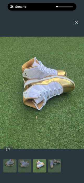Jordan 11 gold 43