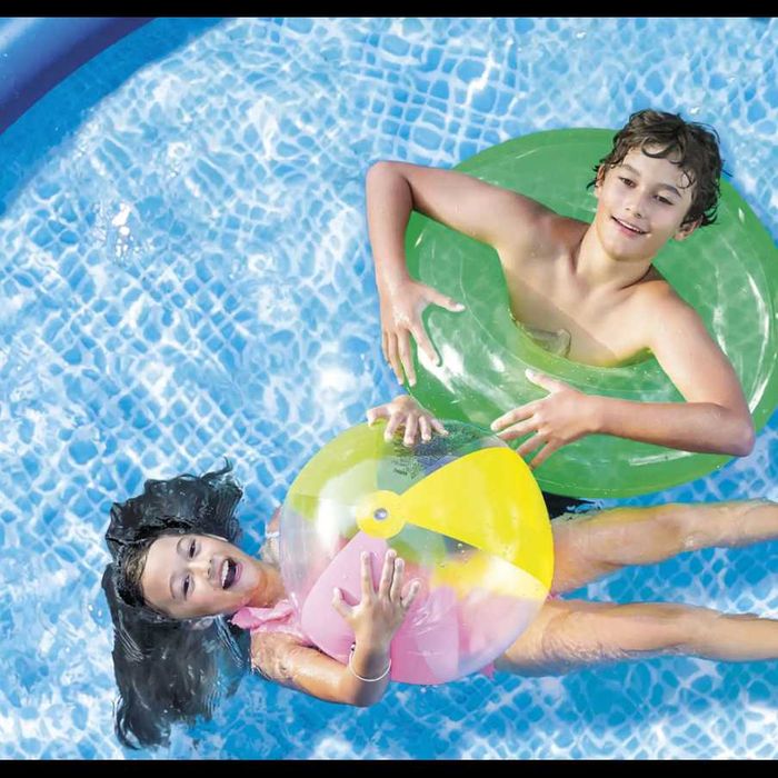 Нов Надуваем Басейн Intex 4.57м с Филтърна Помпа!