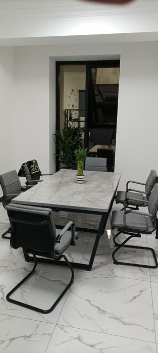 Офисная мебель стол большой переговорной 6-8-10 человек  в стиле лофт