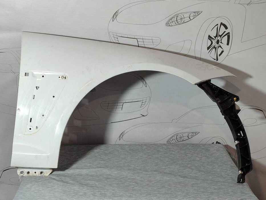 Aripă față dreapta Jaguar XF X250 2013 Sedan Alb Polaris White JBC2135 (2007-2015) Cod:CX2316E004AD (2C3)