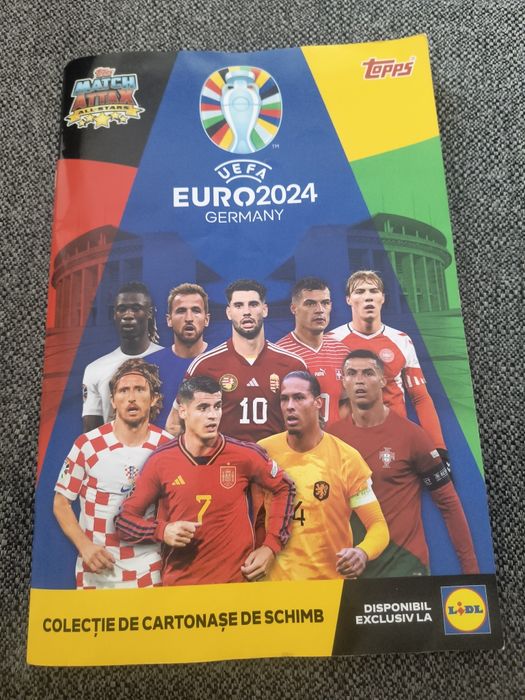 Album  fotbal euro 2024 ldl