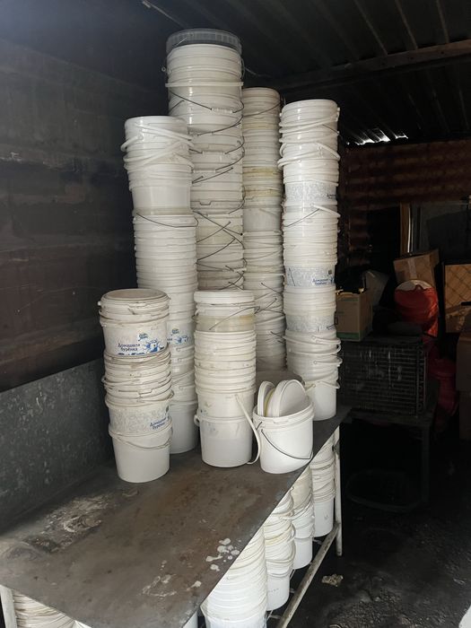 Ведра пластмасовые