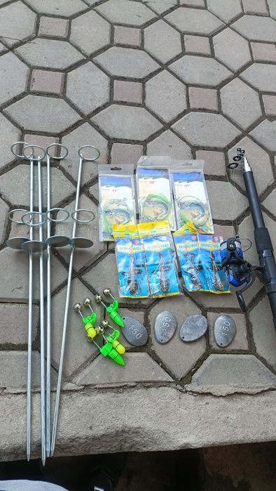 Удочки крокодил в полном комплекте