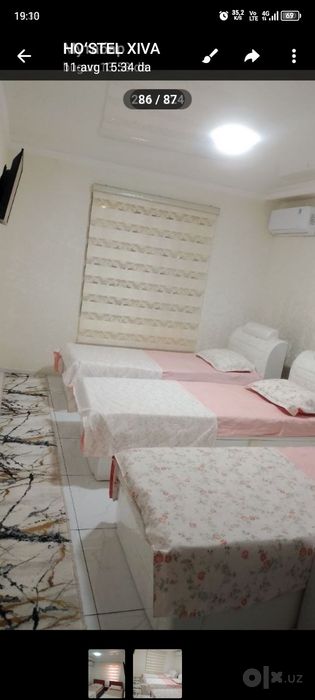 Hostel xiva Ichan qala ichkarisida joylashgan