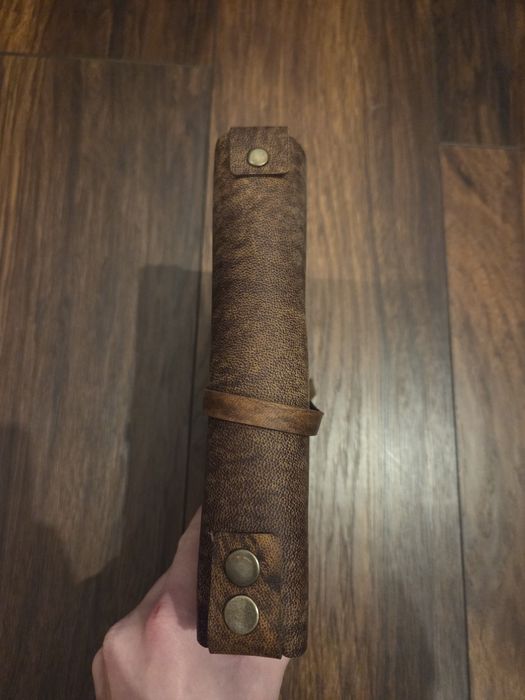 Jurnal din piele naturala de camila