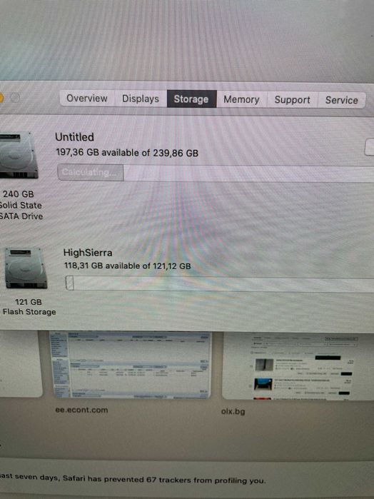 21,5 iMac A1419 (Late 2013)-i7/8GB RAM